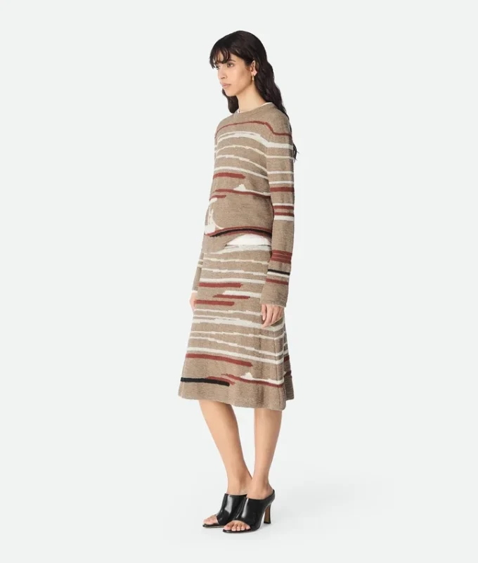 Pullover aus Leinen und Baumwolle