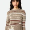 Pullover aus Leinen und Baumwolle