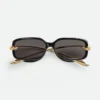Rechteckige Sonnenbrille mit Knot Rechteckige Sonnenbrille mit Knot