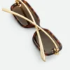 Rechteckige Sonnenbrille mit Knot Rechteckige Sonnenbrille mit Knot