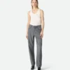 Schwarze Denim-Jeans Schwarze Denim-Jeans