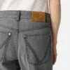 Schwarze Denim-Jeans Schwarze Denim-Jeans
