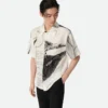 Seidenhemd mit Print Seidenhemd mit Print