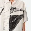 Seidenhemd mit Print Seidenhemd mit Print