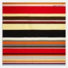 Seidentwill-Foulard mit Streifen Seidentwill-Foulard mit Streifen
