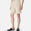 Shorts aus Baumwoll- und Leinen-Twill Shorts aus Baumwoll- und Leinen-Twill