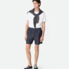 Shorts aus gewaschenem Indigo-Denim Shorts aus gewaschenem Indigo-Denim