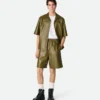 Shorts aus Nappaleder Shorts aus Nappaleder