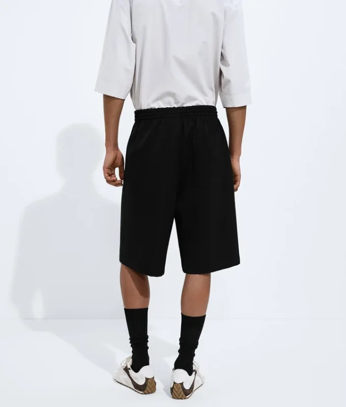 Shorts aus Wolle „Grain De Poudre“ Shorts aus Wolle „Grain De Poudre“