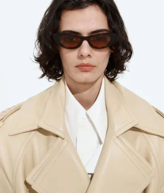 Snap Oval Sonnenbrille