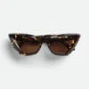 Spitze Cat-Eye-Sonnenbrille aus Acetat Spitze Cat-Eye-Sonnenbrille aus Acetat