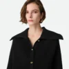 Strickjacke aus Baumwollripp Strickjacke aus Baumwollripp