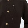 Strickjacke aus Wolle und Baumwolle Strickjacke aus Wolle und Baumwolle