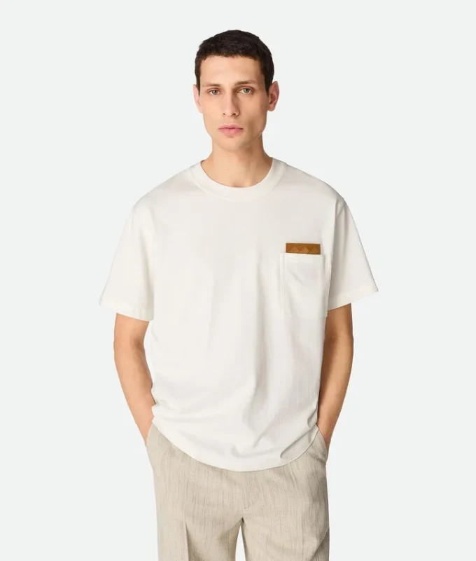 T-Shirt aus Pima-Baumwolljersey T-Shirt aus Pima-Baumwolljersey