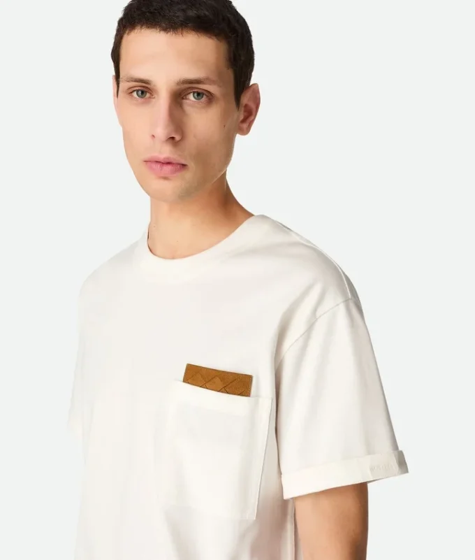 T-Shirt aus Pima-Baumwolljersey T-Shirt aus Pima-Baumwolljersey