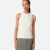 Tanktop aus Baumwoll-Rippstrick Tanktop aus Baumwoll-Rippstrick