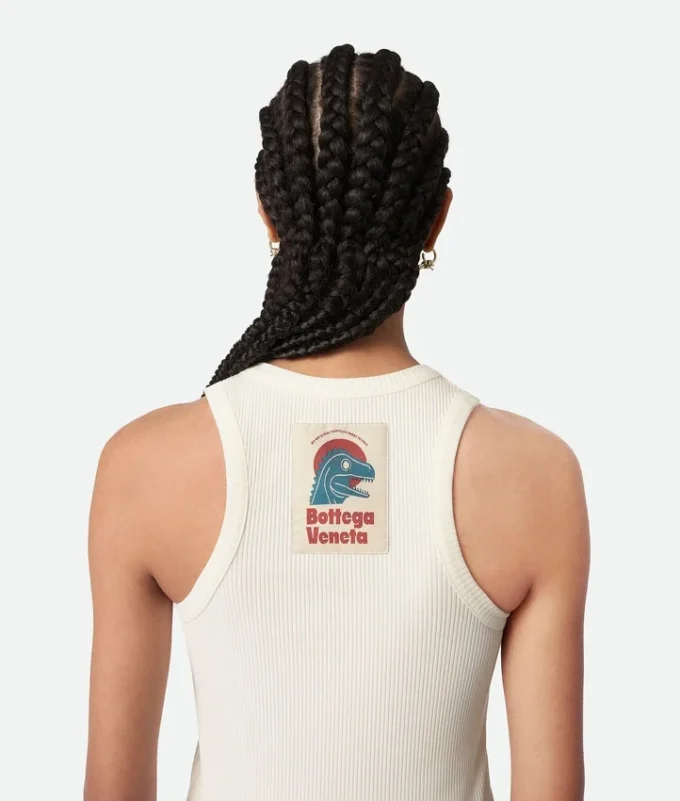 Tanktop aus Baumwoll-Rippstrick Tanktop aus Baumwoll-Rippstrick