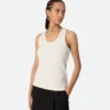 Tanktop aus geripptem Baumwolljersey Tanktop aus geripptem Baumwolljersey