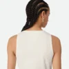 Tanktop aus geripptem Baumwolljersey Tanktop aus geripptem Baumwolljersey