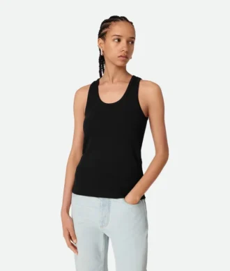 Tanktop aus Stretch-Ripp-Baumwolle Tanktop aus Stretch-Ripp-Baumwolle
