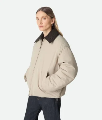 Tech-Nylon-Daunenjacke