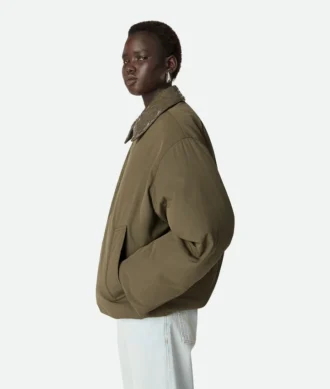 Tech-Nylon-Daunenjacke