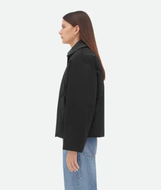 Tech-Nylon-Daunenjacke