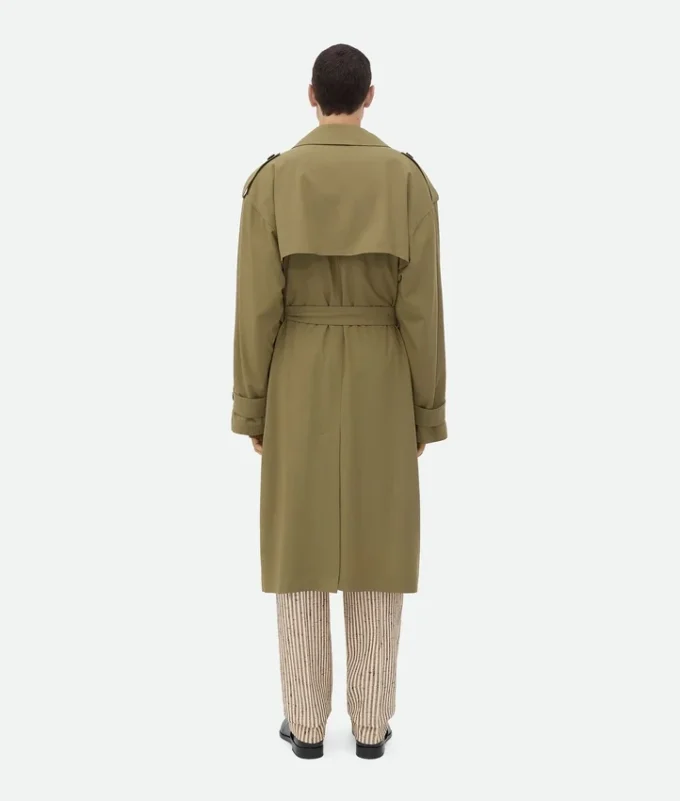 Trenchcoat aus feiner Wolle Trenchcoat aus feiner Wolle