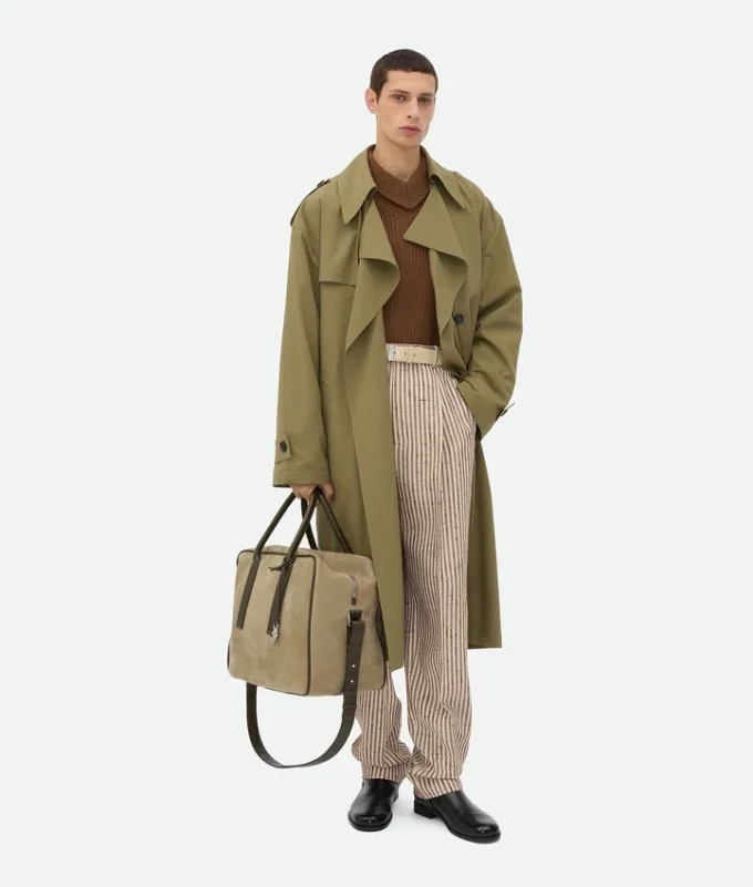 Trenchcoat aus feiner Wolle Trenchcoat aus feiner Wolle