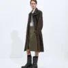 Trenchcoat aus Seide und Nylon Trenchcoat aus Seide und Nylon