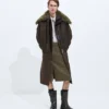 Trenchcoat aus Seide und Nylon Trenchcoat aus Seide und Nylon