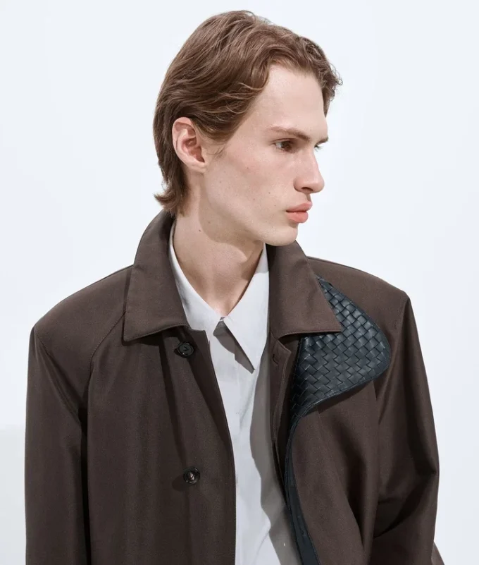 Trenchcoat aus Seide und Nylon Trenchcoat aus Seide und Nylon