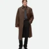 Trenchcoat aus Verbundleder Trenchcoat aus Verbundleder