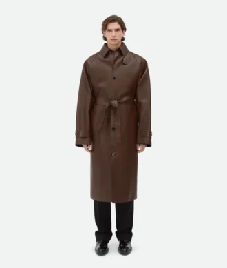 Trenchcoat aus Verbundleder Trenchcoat aus Verbundleder