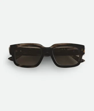 Ultradünne eckige Sonnenbrille