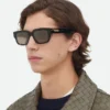 Ultradünne eckige Sonnenbrille Ultradünne eckige Sonnenbrille