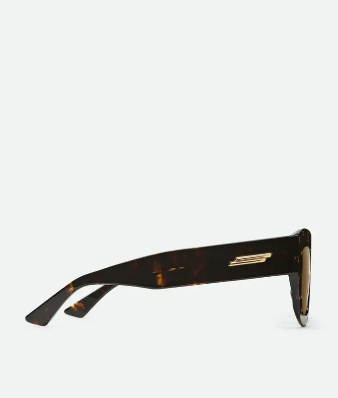Ultradünne eckige Sonnenbrille