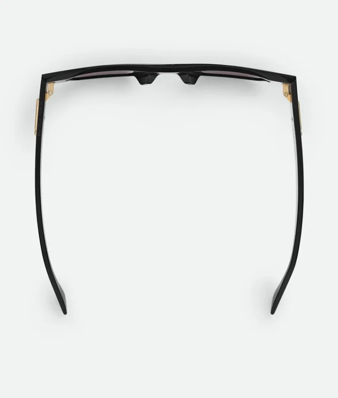 Ultradünne eckige Sonnenbrille