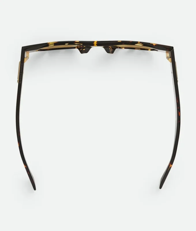 Ultradünne eckige Sonnenbrille