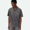 Vintage-Hemd aus schwarzem Denim Vintage-Hemd aus schwarzem Denim