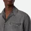 Vintage-Hemd aus schwarzem Denim Vintage-Hemd aus schwarzem Denim