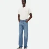 Vintage-Jeans in Indigo mit geradem Schnitt Vintage-Jeans in Indigo mit geradem Schnitt