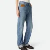 Vintage-Jeans in Indigo mit geradem Schnitt Vintage-Jeans in Indigo mit geradem Schnitt
