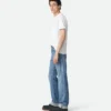 Vintage-Jeans in Indigo mit geradem Schnitt Vintage-Jeans in Indigo mit geradem Schnitt