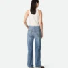 Vintage-Jeans in Indigo mit geradem Schnitt Vintage-Jeans in Indigo mit geradem Schnitt