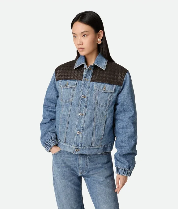 Vintage-Jeansjacke in Indigo Vintage-Jeansjacke in Indigo