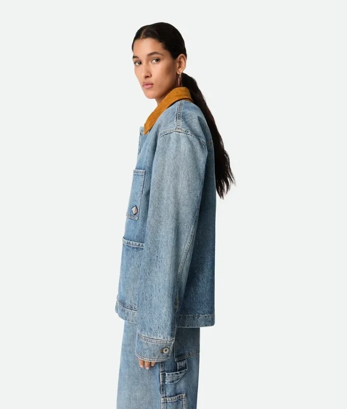 Vintage-Jeansjacke in Indigo Vintage-Jeansjacke in Indigo