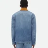 Vintage-Jeansjacke in Indigo