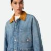 Vintage-Jeansjacke in Indigo Vintage-Jeansjacke in Indigo