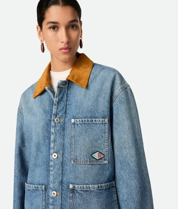 Vintage-Jeansjacke in Indigo Vintage-Jeansjacke in Indigo